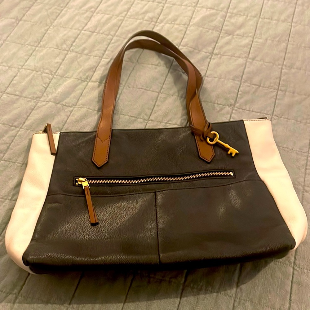 Fossil tote handbag